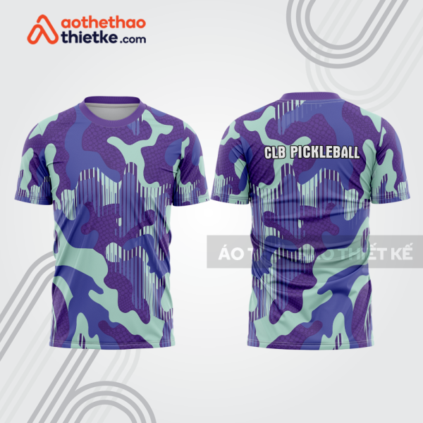 Mẫu thiết kế áo t-shirt thi đấu pickleball plb413