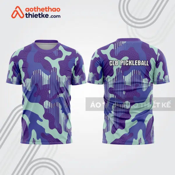 Mẫu thiết kế áo t-shirt thi đấu pickleball plb413