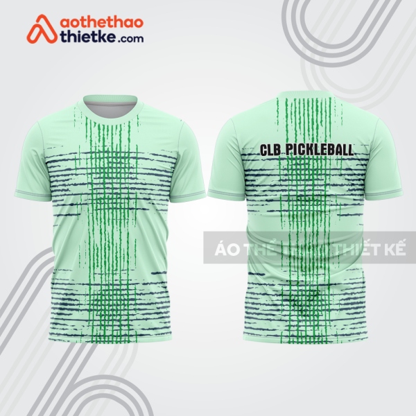 Mẫu thiết kế áo t-shirt thi đấu pickleball plb416