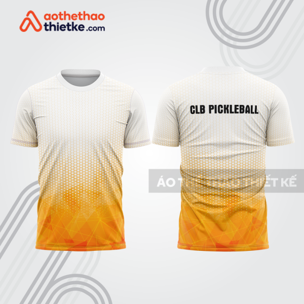 Mẫu thiết kế áo t-shirt thi đấu pickleball plb419