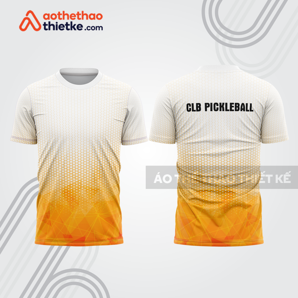 Mẫu thiết kế áo t-shirt thi đấu pickleball plb419