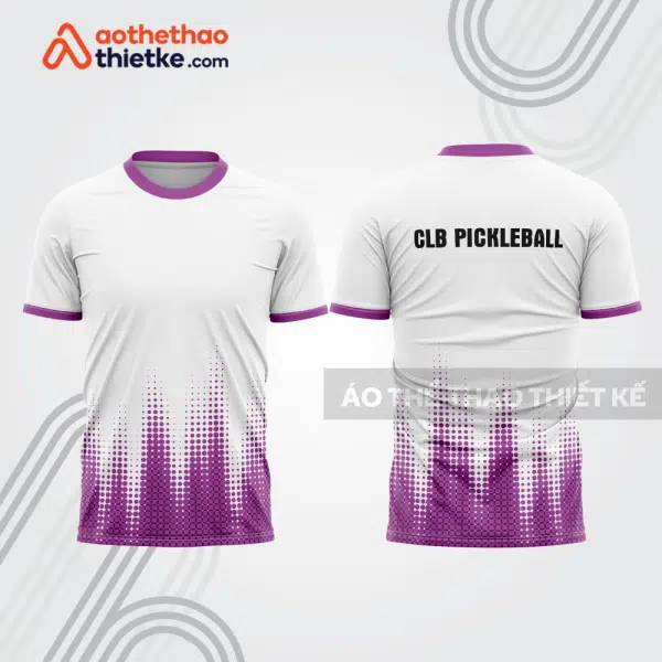 Mẫu thiết kế áo t-shirt thi đấu pickleball plb420