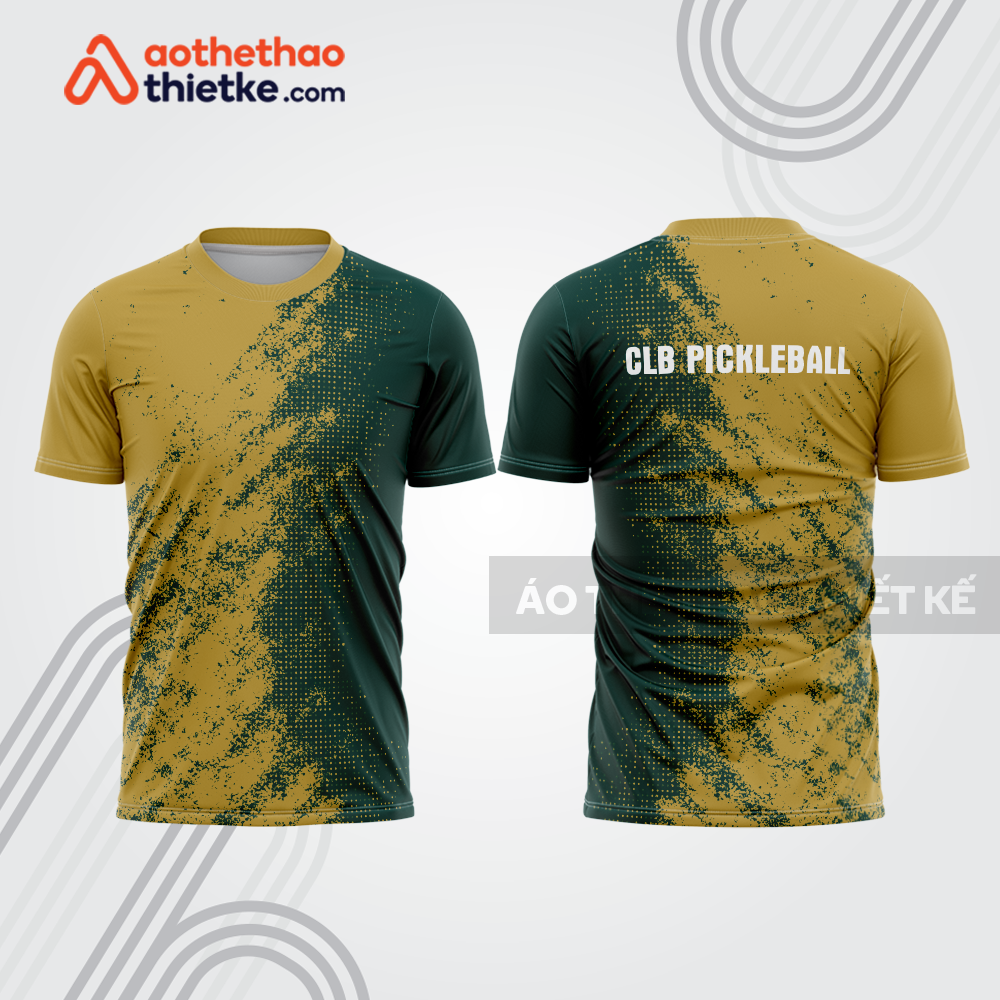 Mẫu thiết kế áo t-shirt thi đấu pickleball plb422