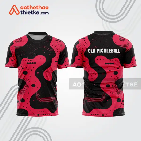 Mẫu thiết kế áo t-shirt thi đấu pickleball plb423