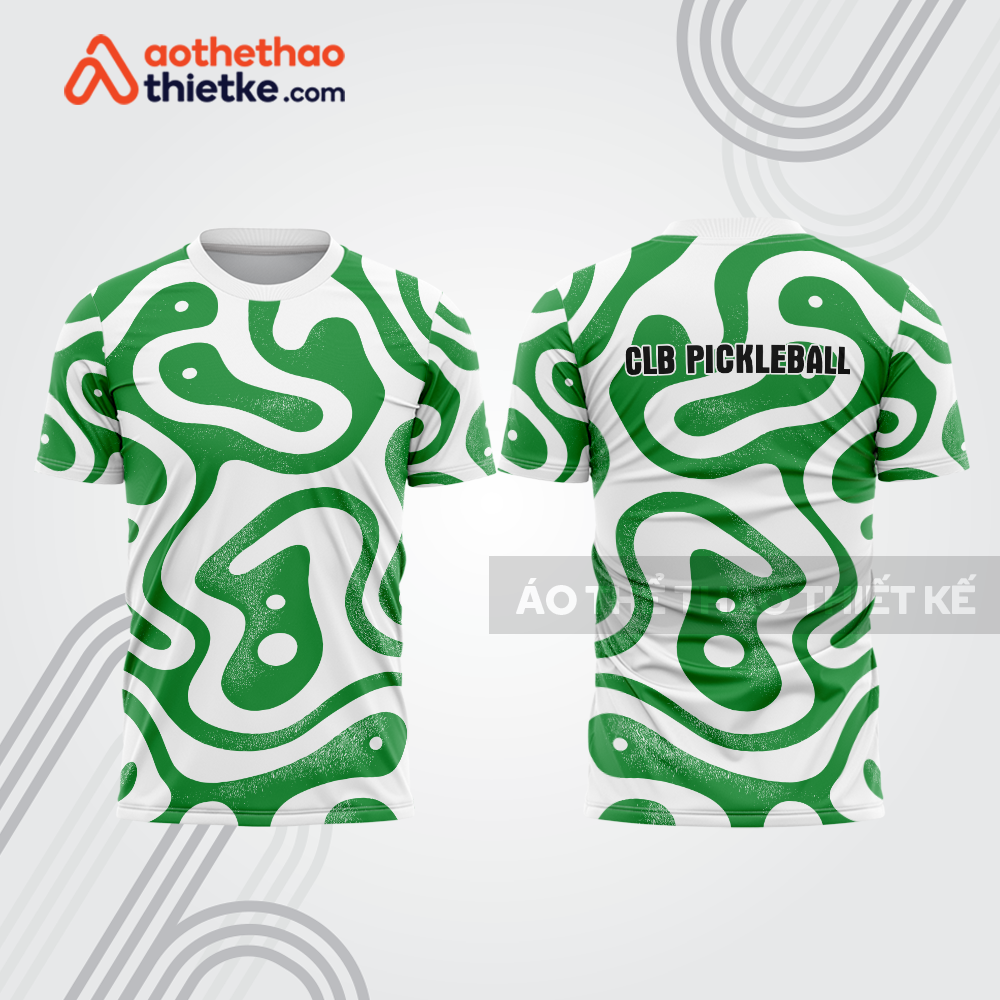 Mẫu thiết kế áo t-shirt thi đấu pickleball plb424