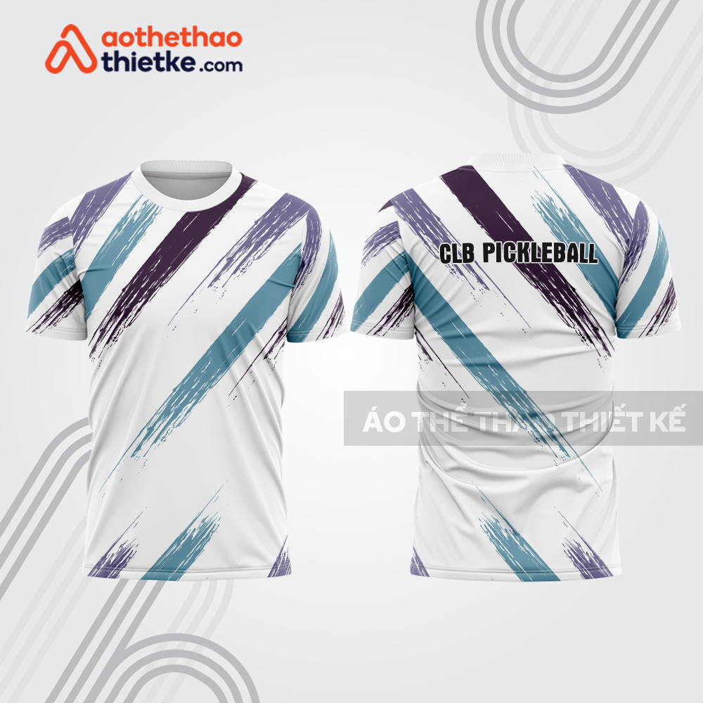 Mẫu thiết kế áo t-shirt thi đấu pickleball plb426