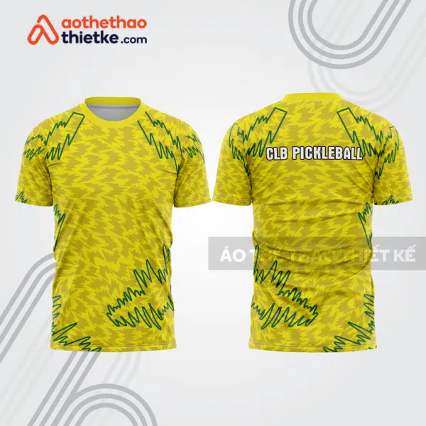 Mẫu thiết kế áo t-shirt thi đấu pickleball plb427
