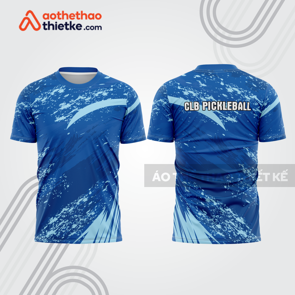 Mẫu thiết kế áo t-shirt thi đấu pickleball plb430