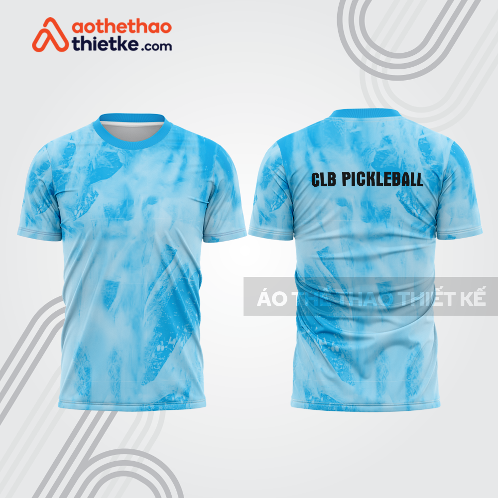 Mẫu thiết kế áo t-shirt thi đấu pickleball plb432