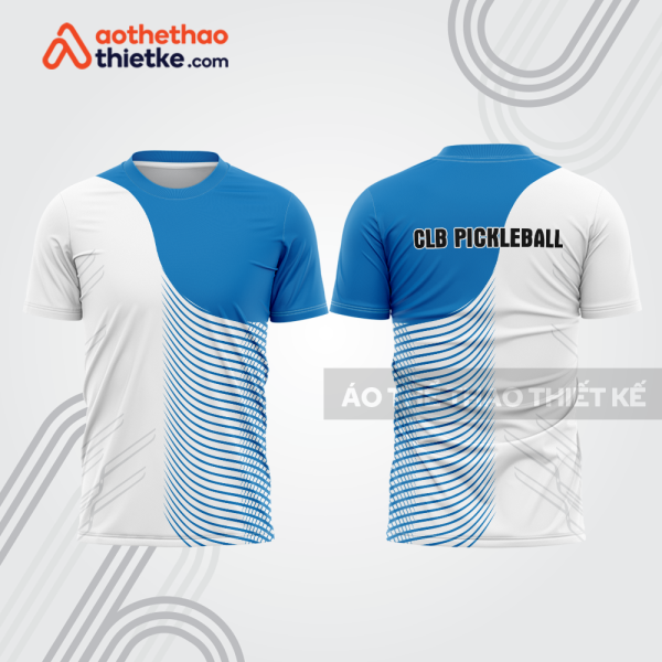 Mẫu thiết kế áo t-shirt thi đấu pickleball plb439