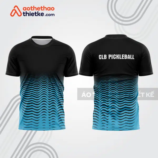 Mẫu thiết kế áo t-shirt thi đấu pickleball plb441