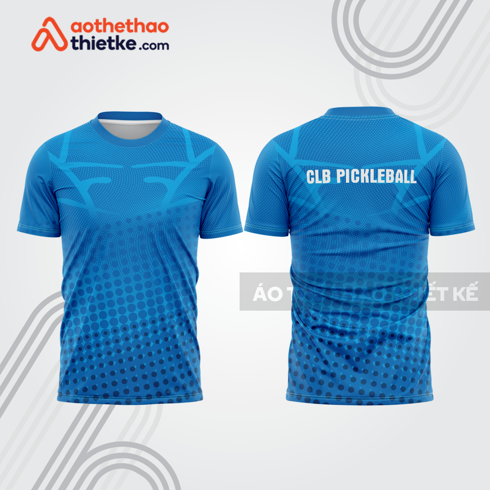 Mẫu thiết kế áo t-shirt thi đấu pickleball plb443