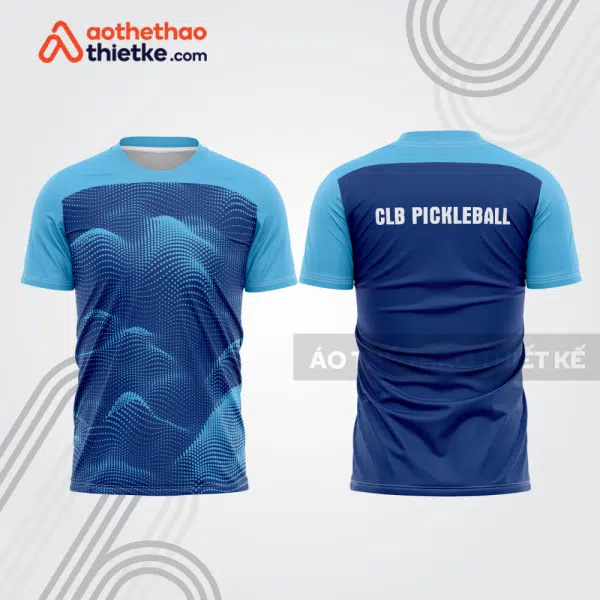 Mẫu thiết kế áo t-shirt thi đấu pickleball plb445