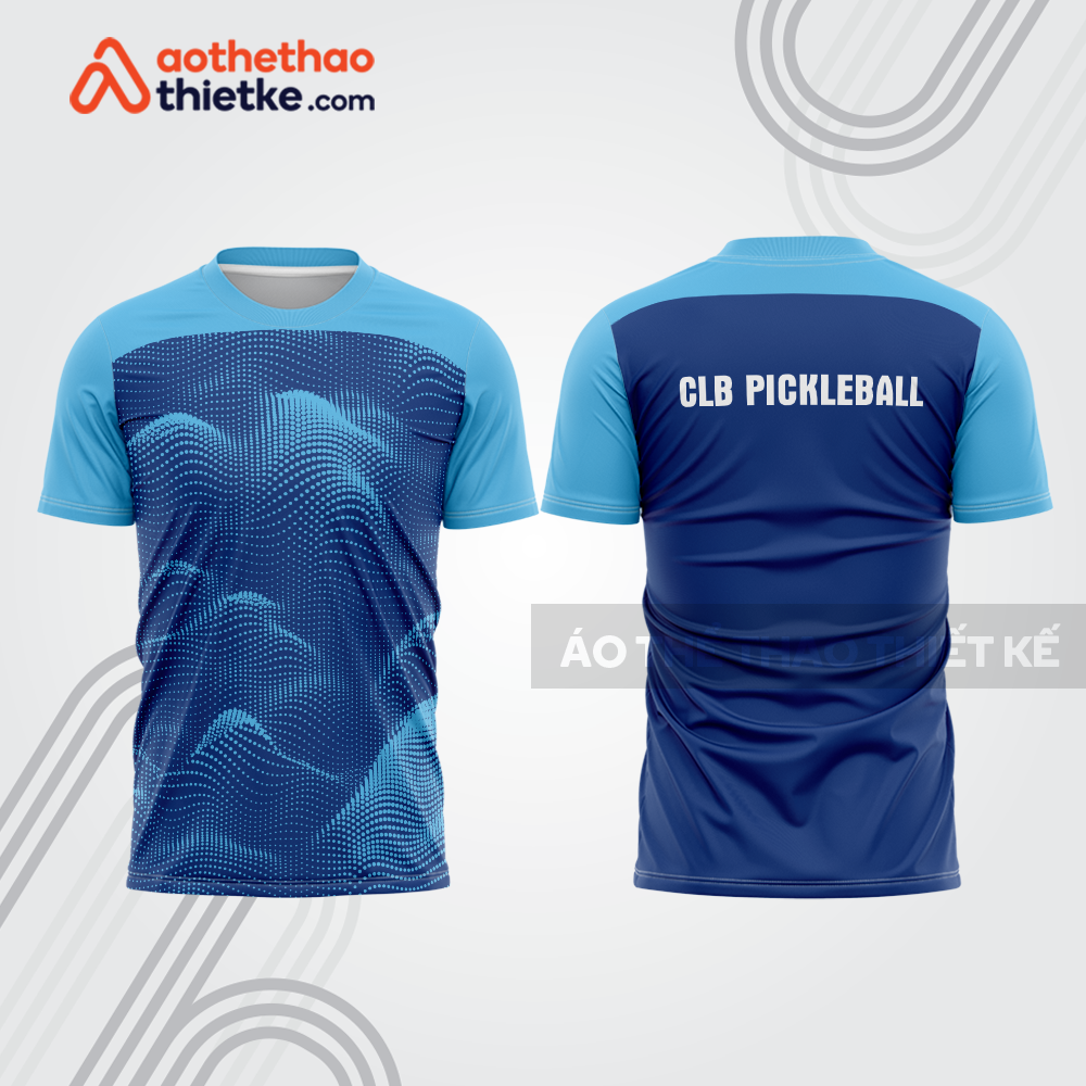 Mẫu thiết kế áo t-shirt thi đấu pickleball plb445