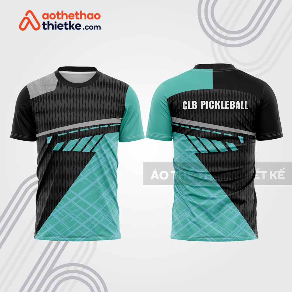 Mẫu thiết kế áo t-shirt thi đấu pickleball plb446