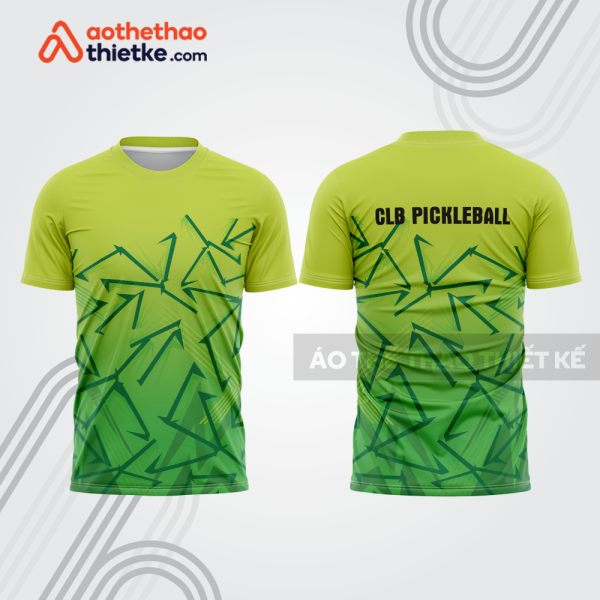 Mẫu thiết kế áo t-shirt thi đấu pickleball plb447