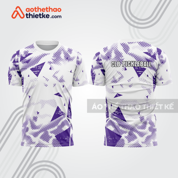 Mẫu thiết kế áo t-shirt thi đấu pickleball plb448