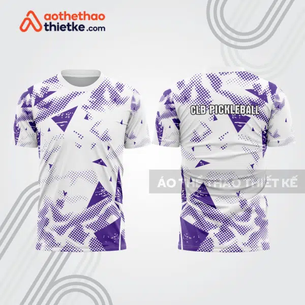 Mẫu thiết kế áo t-shirt thi đấu pickleball plb448