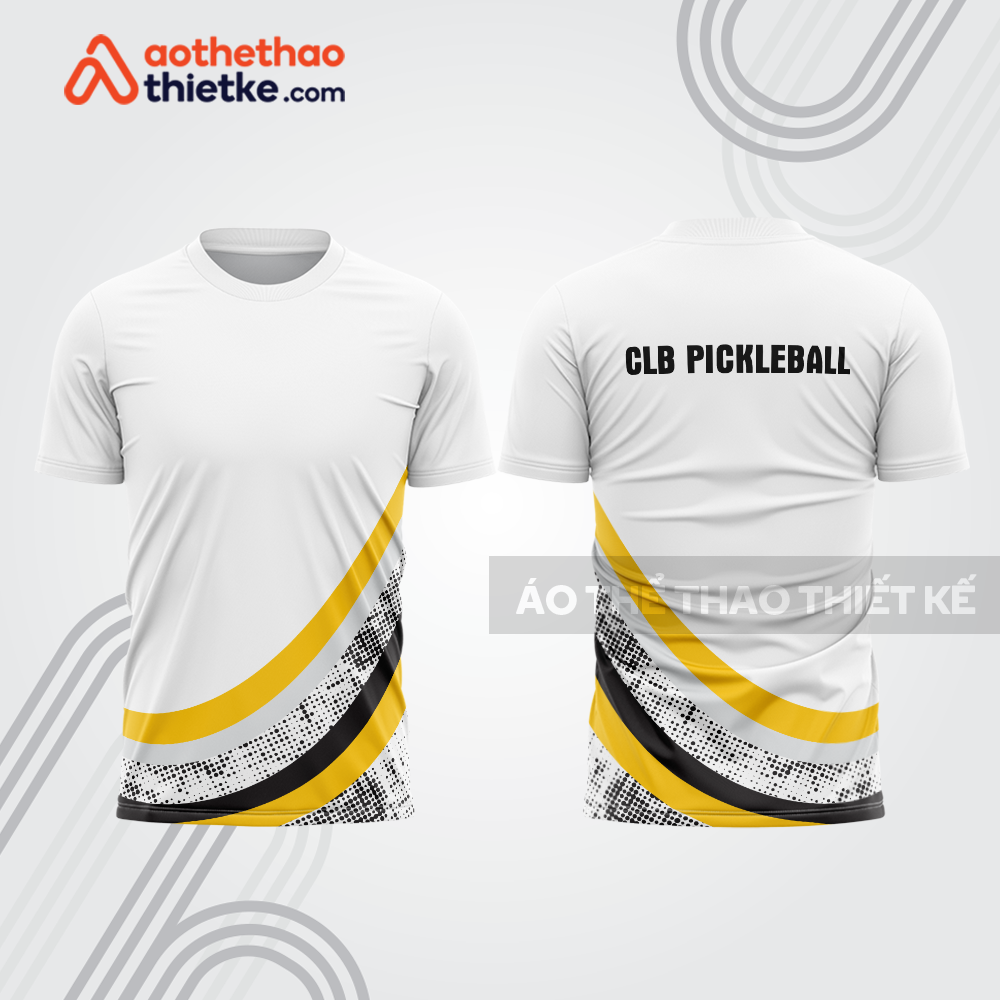 Mẫu thiết kế áo t-shirt thi đấu pickleball plb449