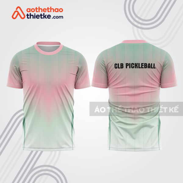 Mẫu thiết kế áo t-shirt thi đấu pickleball plb451Áo Pickleball Màu