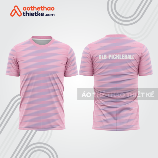 Mẫu thiết kế áo t-shirt thi đấu pickleball plb452