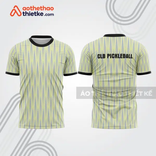 Mẫu thiết kế áo t-shirt thi đấu pickleball plb453