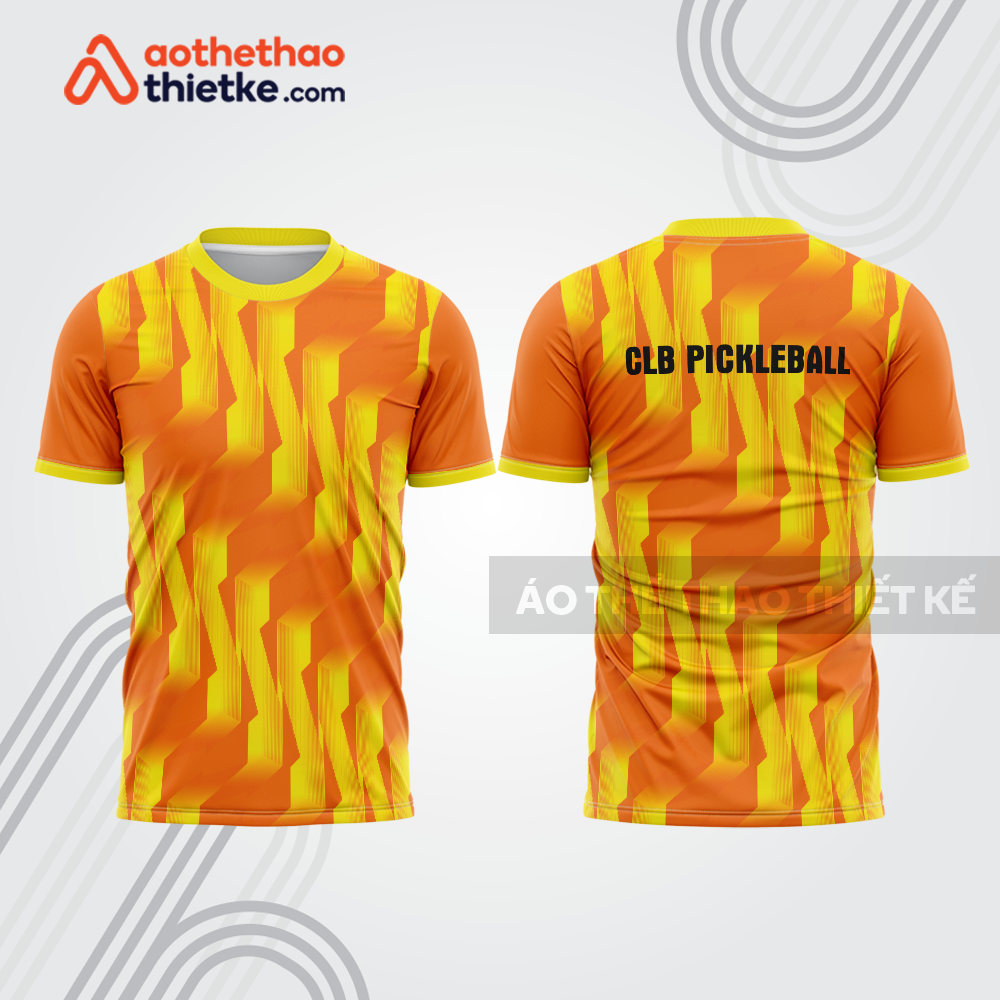 Mẫu thiết kế áo t-shirt thi đấu pickleball plb456