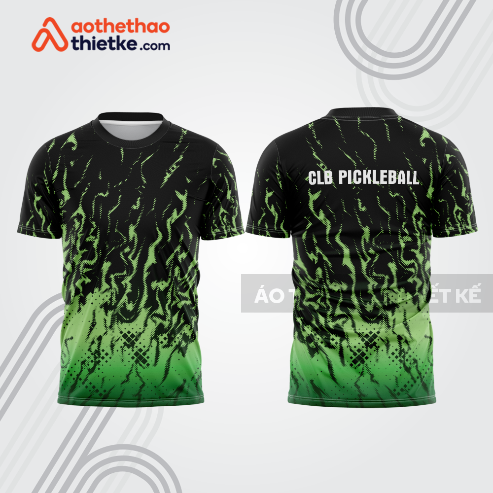 Mẫu thiết kế áo t-shirt thi đấu pickleball plb457