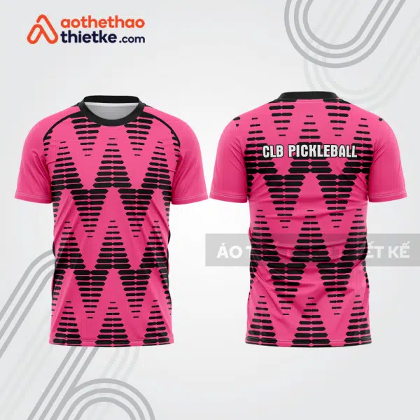 Mẫu thiết kế áo t-shirt thi đấu pickleball plb458