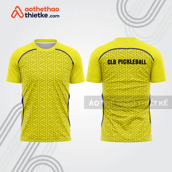 Mẫu thiết kế áo t-shirt thi đấu pickleball plb461