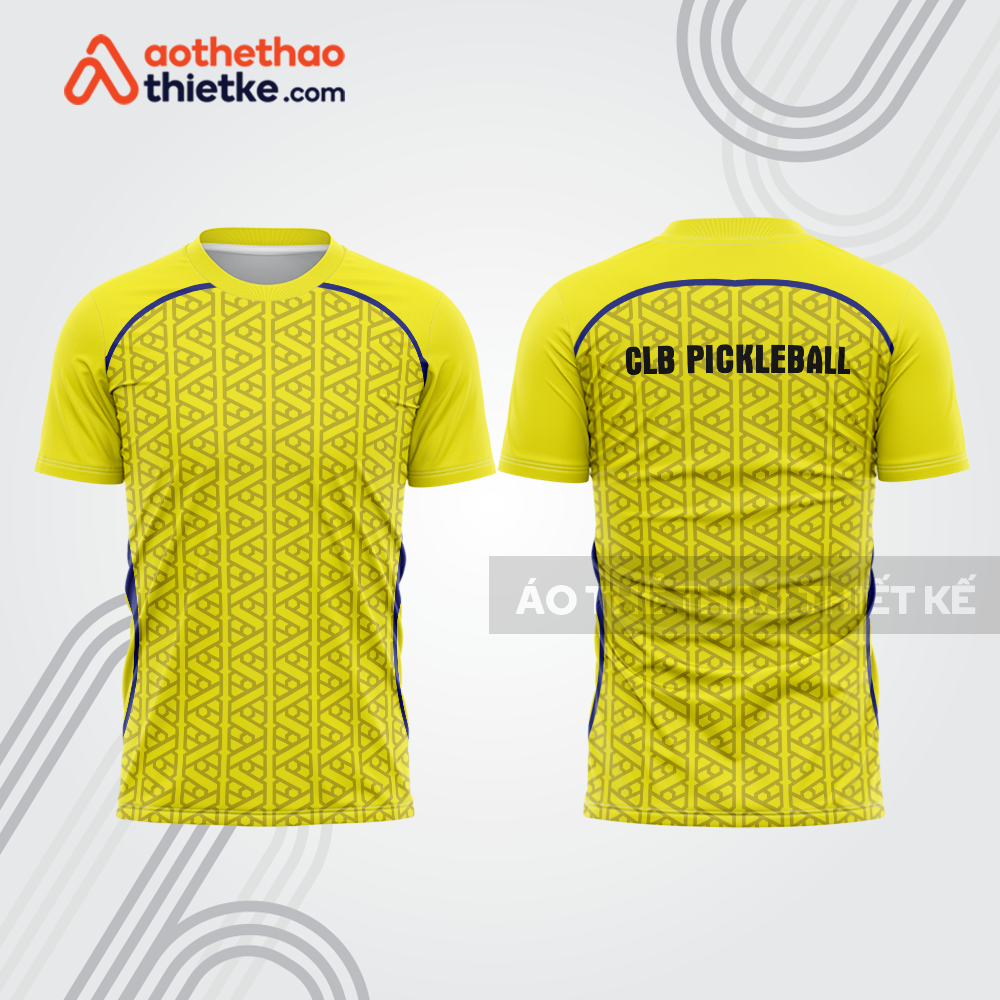 Mẫu thiết kế áo t-shirt thi đấu pickleball plb461
