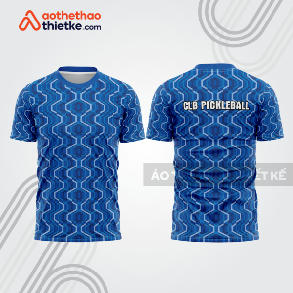 Mẫu thiết kế áo t-shirt thi đấu pickleball plb464
