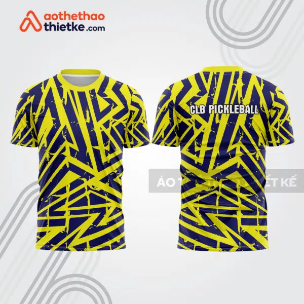 Mẫu thiết kế áo t-shirt thi đấu pickleball plb466