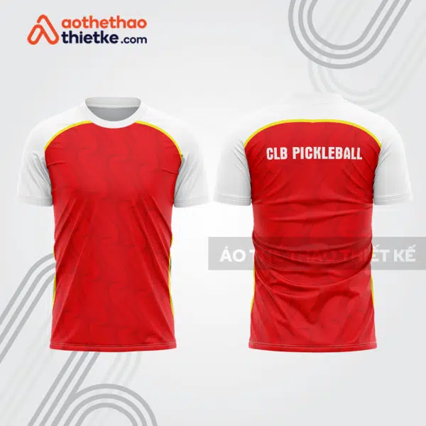 Mẫu thiết kế áo t-shirt thi đấu pickleball plb467