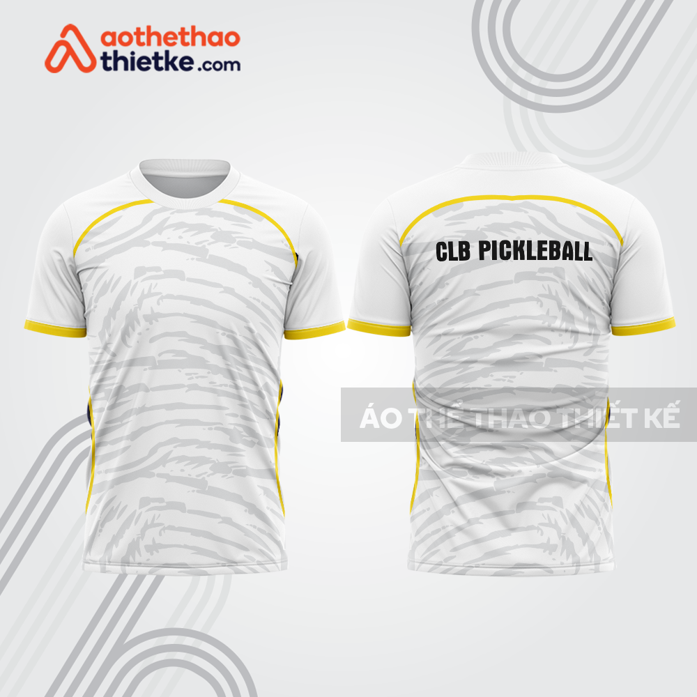 Mẫu thiết kế áo t-shirt thi đấu pickleball plb468