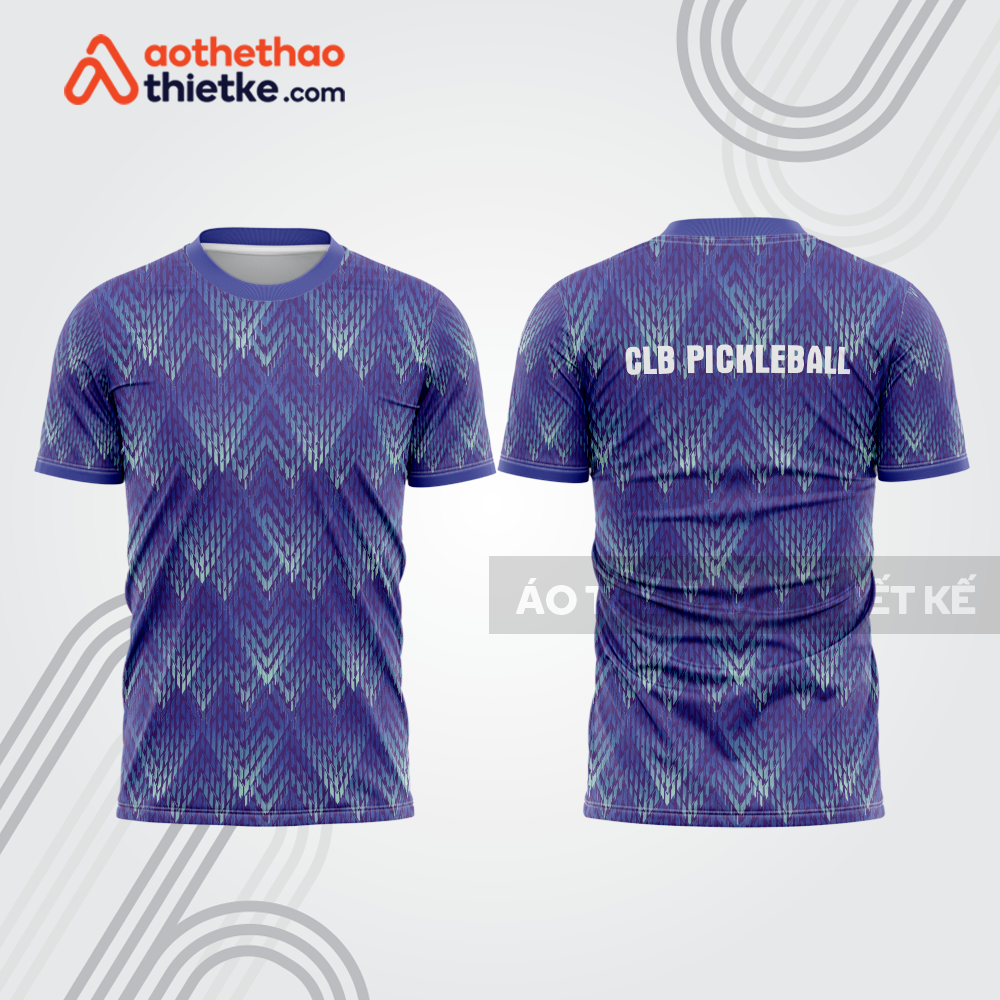 Mẫu thiết kế áo t-shirt thi đấu pickleball plb469