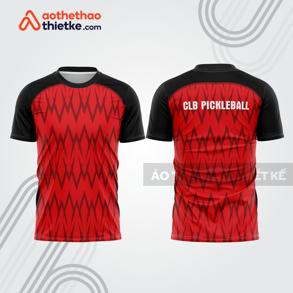 Mẫu thiết kế áo t-shirt thi đấu pickleball plb470