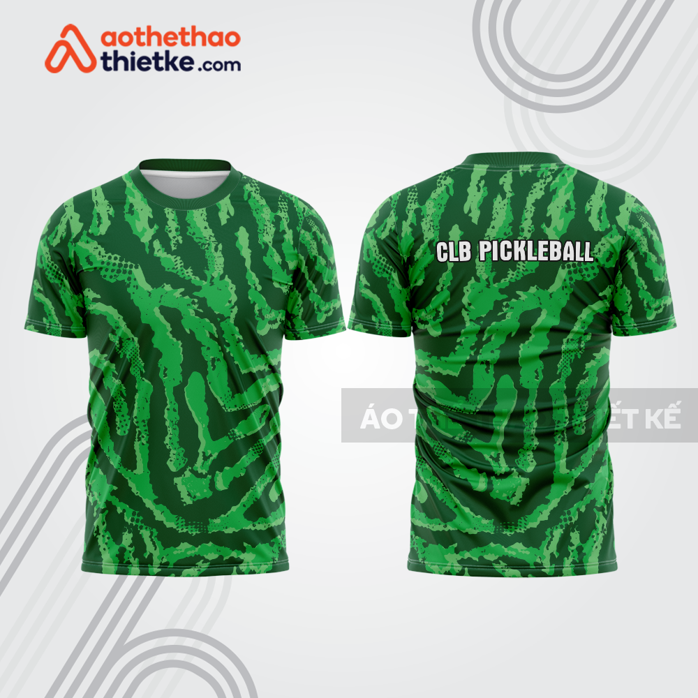 Mẫu thiết kế áo t-shirt thi đấu pickleball plb472