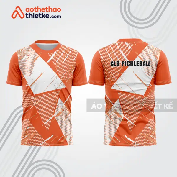 Mẫu thiết kế áo t-shirt thi đấu pickleball plb473