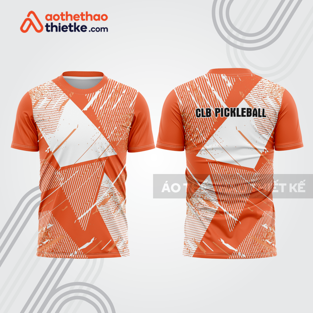 Mẫu thiết kế áo t-shirt thi đấu pickleball plb473