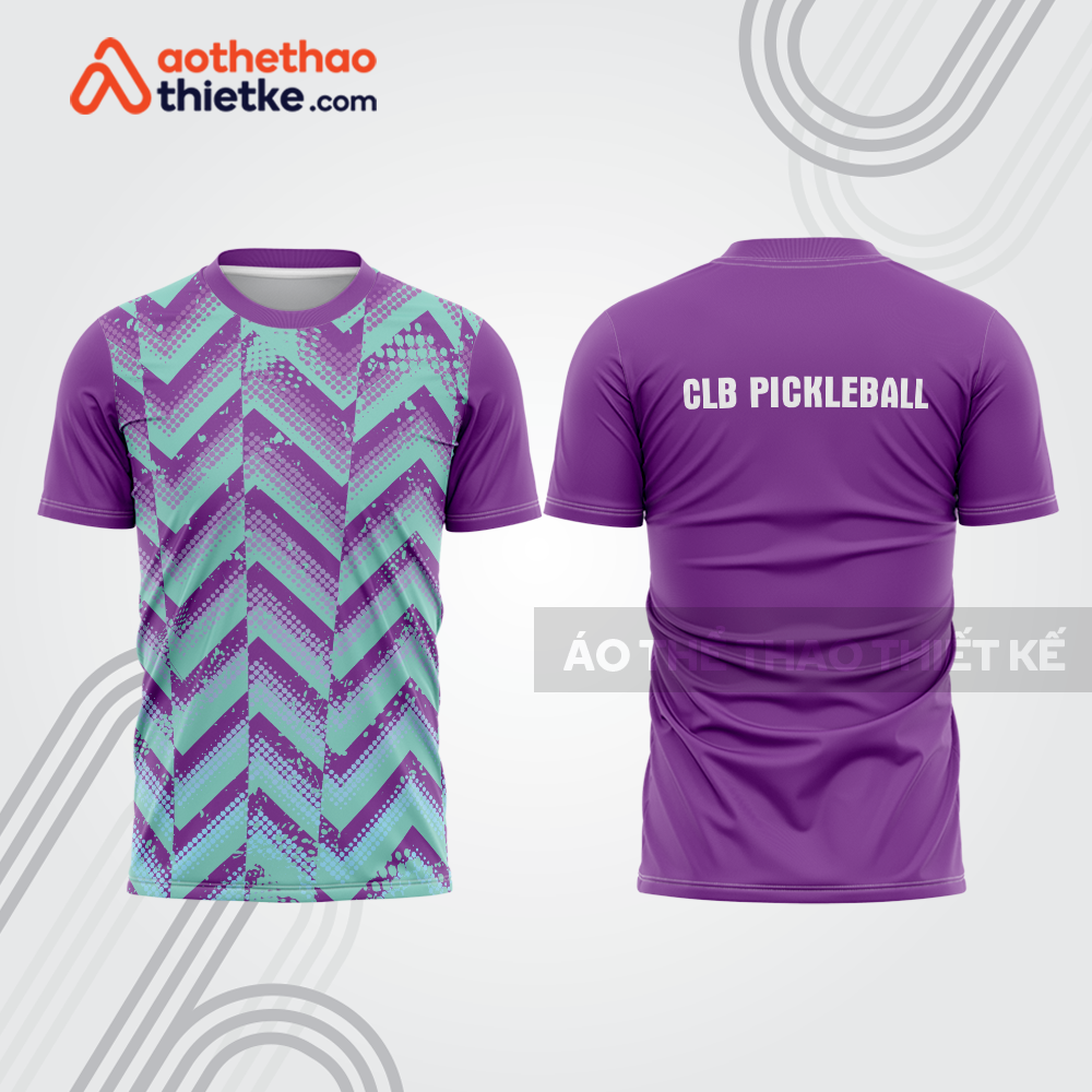 Mẫu thiết kế áo t-shirt thi đấu pickleball plb474
