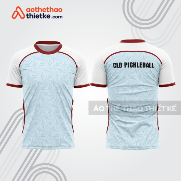 Mẫu thiết kế áo t-shirt thi đấu pickleball plb475