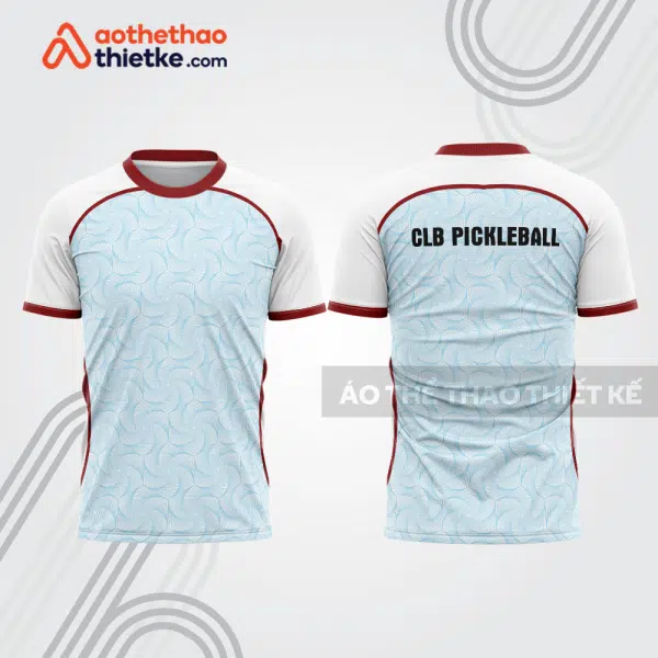 Mẫu thiết kế áo t-shirt thi đấu pickleball plb475