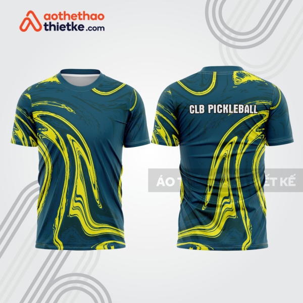 Mẫu thiết kế áo t-shirt thi đấu pickleball plb476