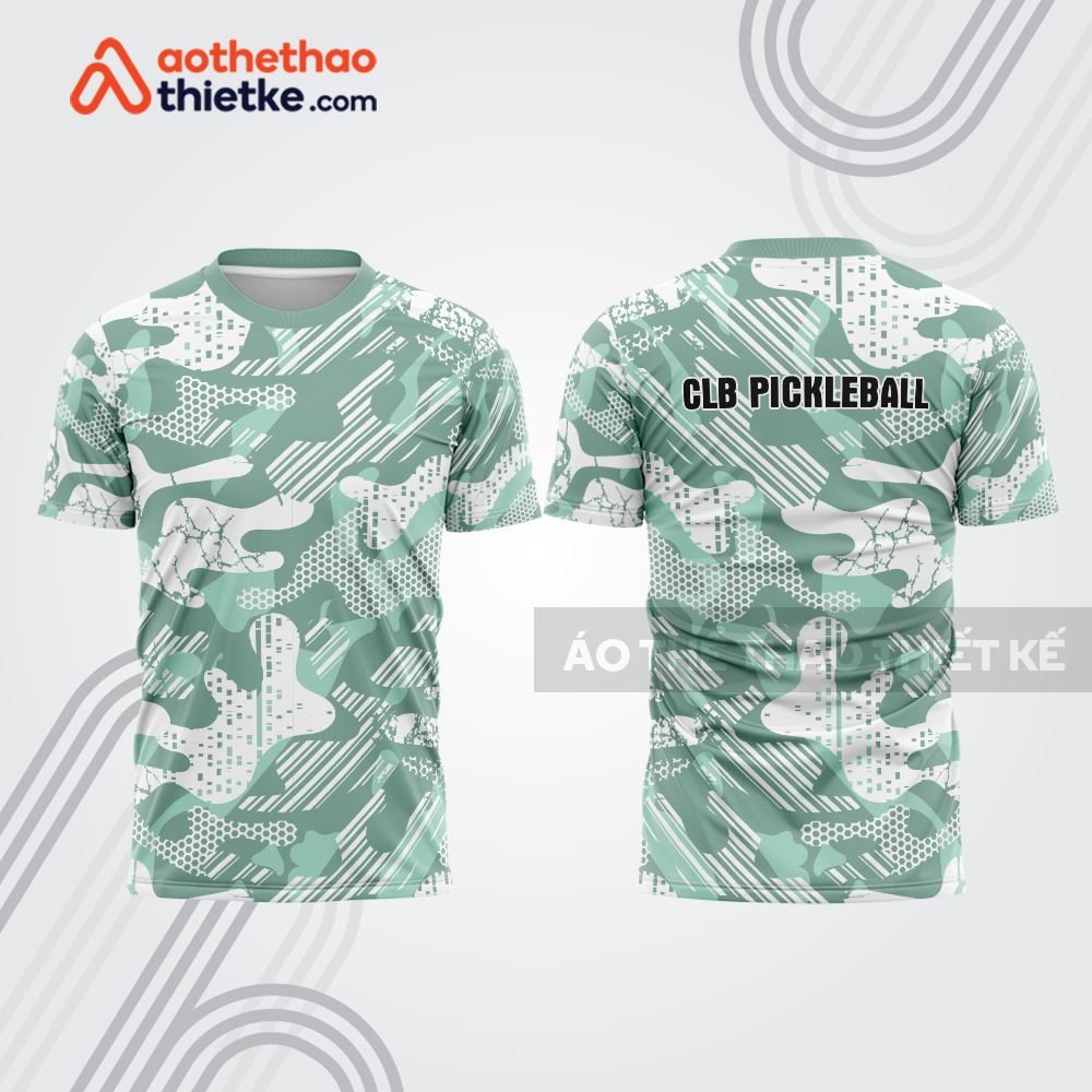 Mẫu thiết kế áo t-shirt thi đấu pickleball plb480