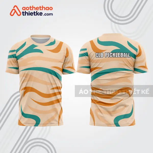 Mẫu thiết kế áo t-shirt thi đấu pickleball plb481