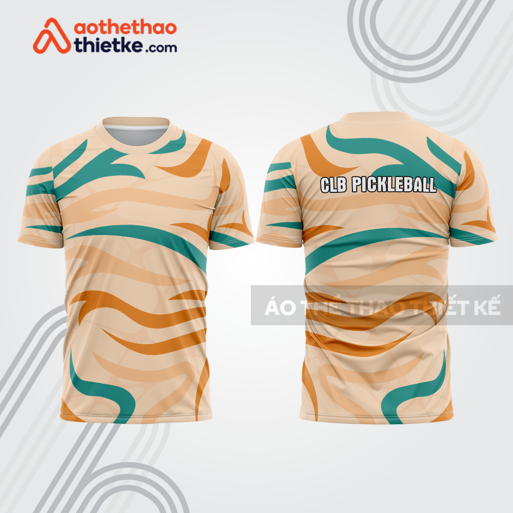 Mẫu thiết kế áo t-shirt thi đấu pickleball plb481