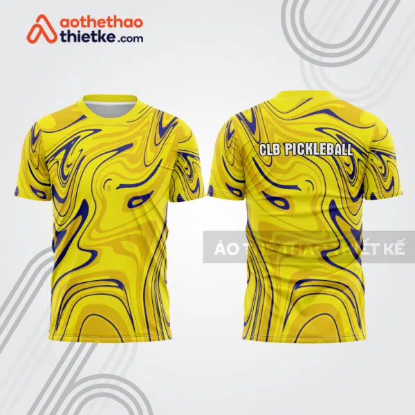 Mẫu thiết kế áo t-shirt thi đấu pickleball plb482