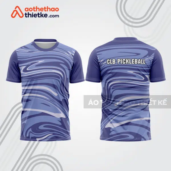 Mẫu thiết kế áo t-shirt thi đấu pickleball plb485