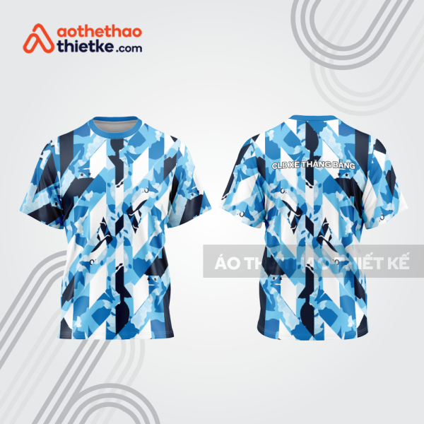 Mẫu thiết kế áo đồng phục t-shirt đua xe thăng bằng đẹp tba107